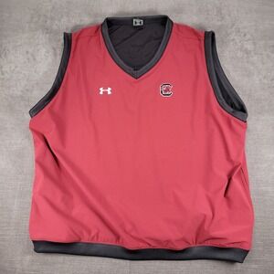 South Carolina Gamecocks Under Armour Vest Sleeveless Pullover Pockets‎ XXL